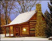 Log cabins